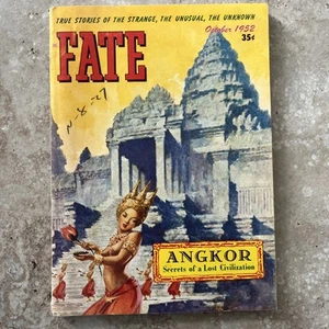 FATE, October, 1952, Paranormal, Bible, Angkor - Picture 1 of 4