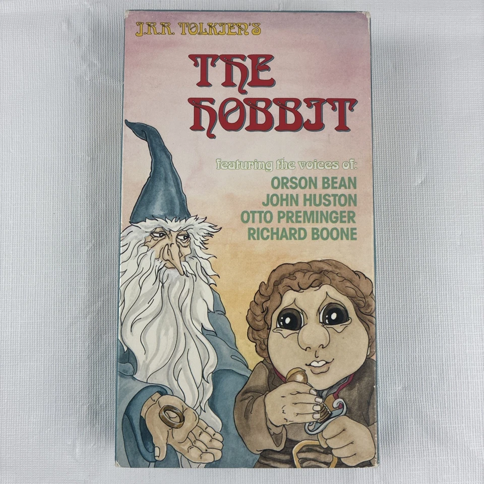 The Hobbit 1992 Animated, VHS MNTEX Entertainment/ J.R.R Tolkens - Image 1 of 4