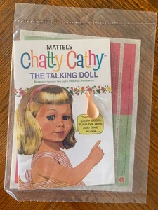 Chatty Cathy Doll Repro Book And Shoehorn  1990’s - Picture 1 of 2