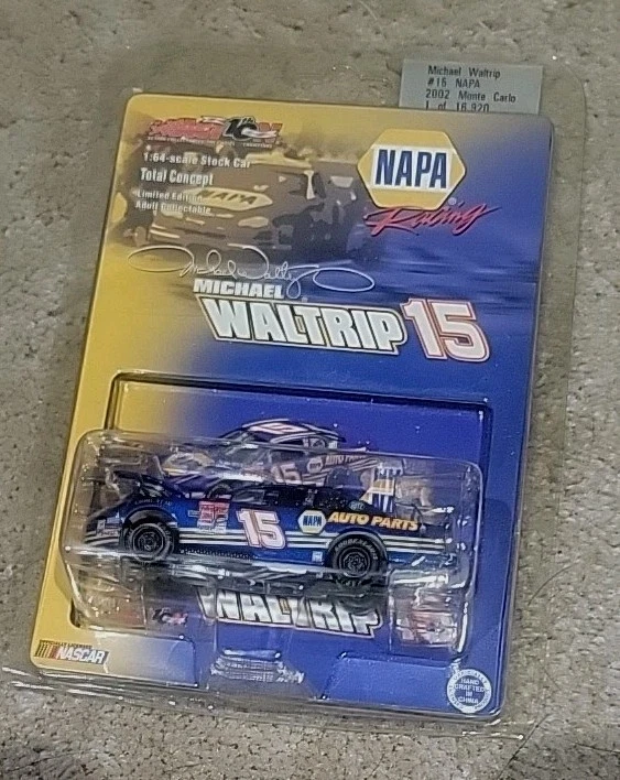 NASCAR 1/64 Action Racing Michael Waltrip #15 NAPA Racing 2002 Monte Carlo Foto 1 de 1