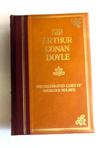 Sir Arthur Conan Doyle The Celebrated Cases Of Sherlock Holmes 1984 Leather HC - Picture 1 of 17