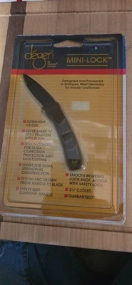 Cuchillo Degen Mini-Lock 1988 #2020 Solingen Alemania Occidental Nuevo en Paquete [194] Foto 1 de 2