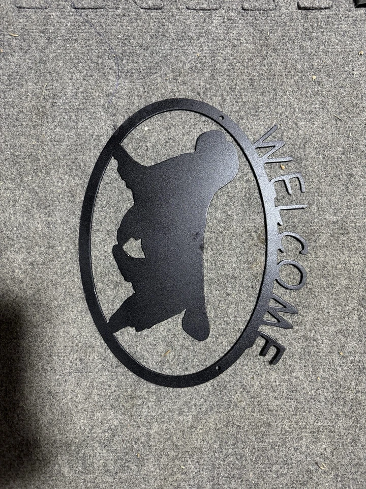 Cartel de bienvenida Clumber Spaniel Foto 1 de 1