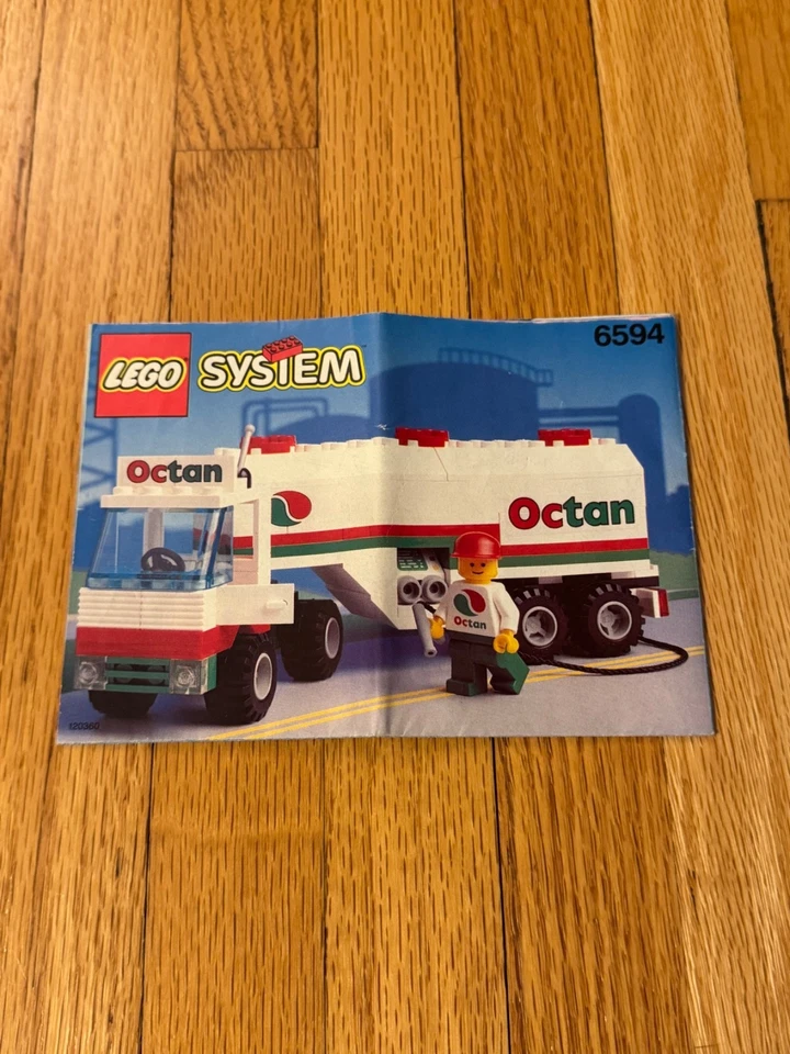 Lego Town Gas Transit (6594) Instruction Booklet Only - Image 1 of 1
