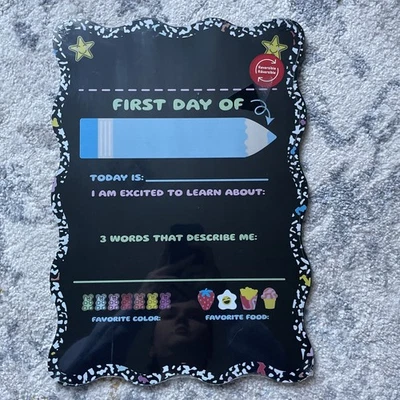 First Day And Last Day Chalkboard First Day Of School Brand New - Image 1 of 2