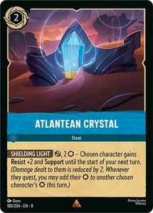 x1 Atlantean Crystal - 180/204 - Rare Lorcana DLC08 Reign of Jafar M/NM - Picture 1 of 1