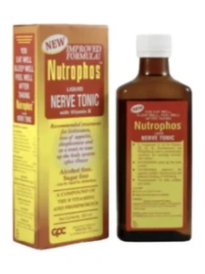 Nutrophos Liquid Nerve Tonic With Vitamin B - choose - Picture 1 of 1