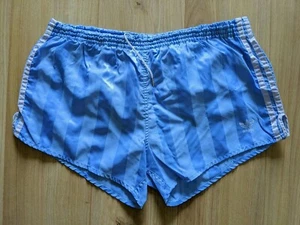 80er Jahre Adidas Glanz Nylon Shorts Sprinter Gr. 7 / L - Bild 1 von 6