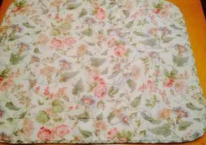 LAURA ASHLEY Floral Gingham Plaid Shabby Chic Landhaus (1) STANDARD Kissenbezug - Bild 1 von 8