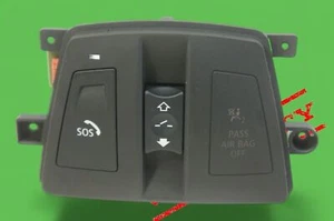 BMW 750I 750LI 760LI 2009-2015 cúpula superior lectura parasol techo interruptor botón SOS - Imagen 1 de 13
