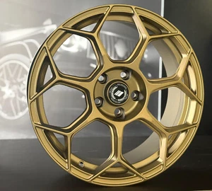 KIT 4 CERCHI IN LEGA LEXUS 8X18 5X114,3 ET 35 GMP RACEWAY ORO CORSA - Imagen 1 de 5
