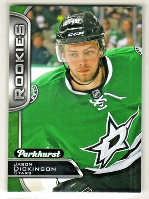 2016-17 UD Parkhurst #343 JASON DICKINSON RC Stars Retail Only QTY AVAILABLE - Image 1 of 4