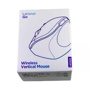 Lenovo Go Wireless 24,000 DPI Vertical Mouse - Picture 1 of 3