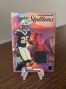 Kendre Miller 2023 Panini Zenith Rookie Stallions Patch RC RS-KMR SP MEMORABILIA - Picture 1 of 3