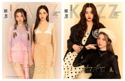 💨The Secret of Us 💖 Lingling & Orm Thai GL on cover Kazz Thai Magazine