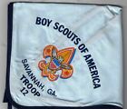 Bsa Troop 12 Savannah, Ga. Boy Scouts Of America Neckerchief [Mx-3594]