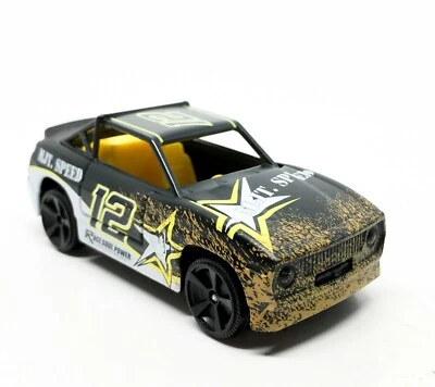 Majorette Stunt Heroes 12 MJT Speed Black 1/64 (3") no Package - Image 1 of 4