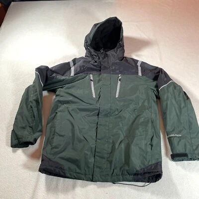32 Degree Heat Jacket Mens Small Green Ski Hydro Tech Waterproof Outdoors Zip Up - Image 1 of 4