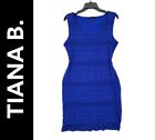 Tiana B. Women's  Blue Size XL Formal Sleeveless BodyCon Stretch Formal