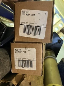 Nuevo Bussmann Limitron KLU-601 Amp Clase L Fusible Tiempo Retardo 600 Voltios Nuevo en Caja - Imagen 1 de 3