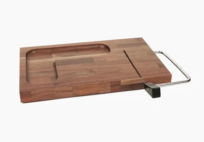 Prodyne Enterprises Cutting Board Solid Black Walnut Cheese Vintage Tray Large Foto 1 de 4