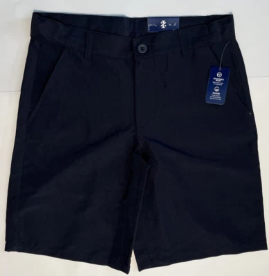 Pantalones Cortos IZOD Cintura Ajustable Frente Plano Absorbente Azul Marino - Niño Talla 14 NUEVOS $32 Foto 1 de 2