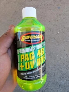 TSI Supercool A/C Comp Lube, tintura UV, 8 once, flsh PNT 442 F, tinta rosso/giallo (P46- - Foto 1 di 3