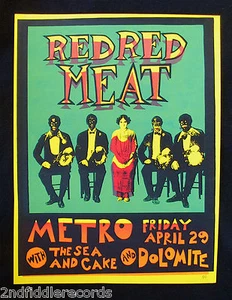 STEVE WALTERS - CARNE ROJA - Póster serigrafía firmado por el artista - Prensa de bolas de tornillo - Imagen 1 de 1