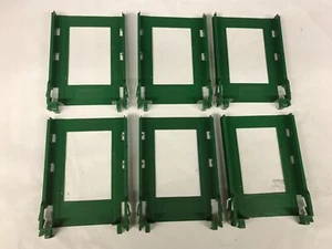 Lote de 6 soportes de disco duro de plástico verde NCR para 7459 497-0465040 - Imagen 1 de 2