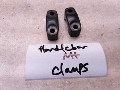 Par de abrazaderas de montaje de manillar Honda 125 CB CB125 CB125S 1980 ANX-C45 Foto 1 de 2