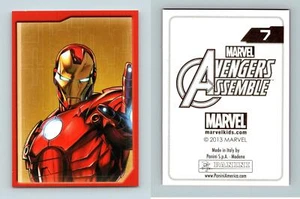 Iron Man #7 Marvel Avengers Assemble 2013 Panini Sticker - Picture 1 of 1
