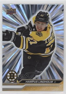 2023-24 Upper Deck Series 1 Outburst Silver Hampus Lindholm #13