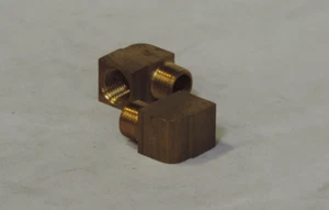 DIXON 3040808C (Old Part# SE4F4M) 1/2" Brass 90Deg Street Ell, 2 Pack - Picture 1 of 4