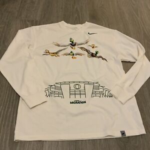 Nike Oregon Ducks X Migration Long Sleeve Shirt Men’s Size: Medium NWOT