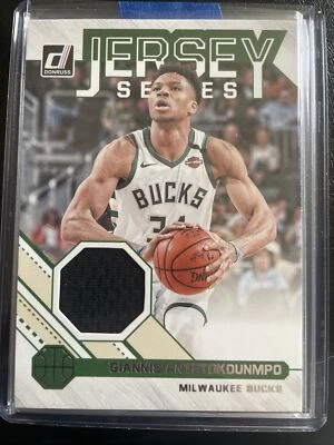 2020-21 Giannis Antetokounmpo Donruss Jersey Series - Image 1 of 2