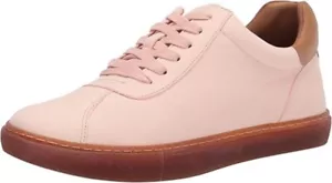 Gentle Souls by Kenneth Cole Women's Nyle Nubuck Sneaker Lace Up Frose Pink 5.5 - Picture 1 of 8