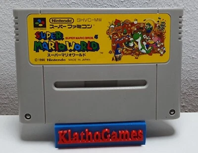 Super Famicom Nintendo snes Jap J Japan Super Mario bros world 4   C7113 - Bild 1 von 2