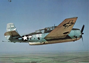 AK Militärflugzeug Grumman TBF-1 Avenger Airforce Texas C231 - Bild 1 von 2