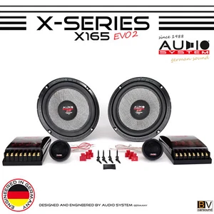 AUDIO SYSTEM X165 EVO2 X-ION-Series altavoces 2 vías 165mm HS25 FWX AS165 3Ω - Imagen 1 de 12