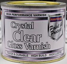 Crystal Clear Gloss Varnish RAPIDE 180ml Free Postage
