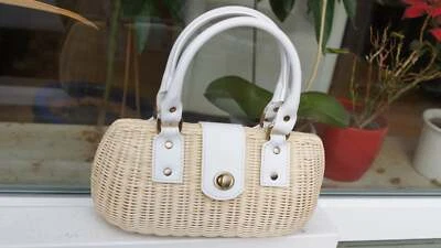 JOSY'S exklusive Rattan Handtasche Premium Rattan Bag *Melati* - Bild 1 von 4