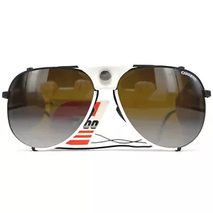 NOS vintage CARRERA 5597 "GLACIER" sunglasses - 80's Austria - Black / White - Bild 1 von 10