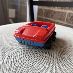 Vintage Playskool 480 Familiar Places Replacement Part Car Red Blue Vehicle  - Picture 1 of 7
