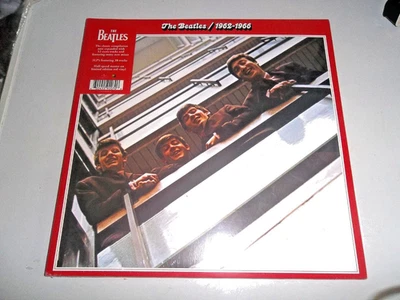 THE BEATLES RED ALBUM 1962-66 TRIPLE ALBUM & ON RED VINYL! 2023 SEALED AWESOME ! - Image 1 of 4