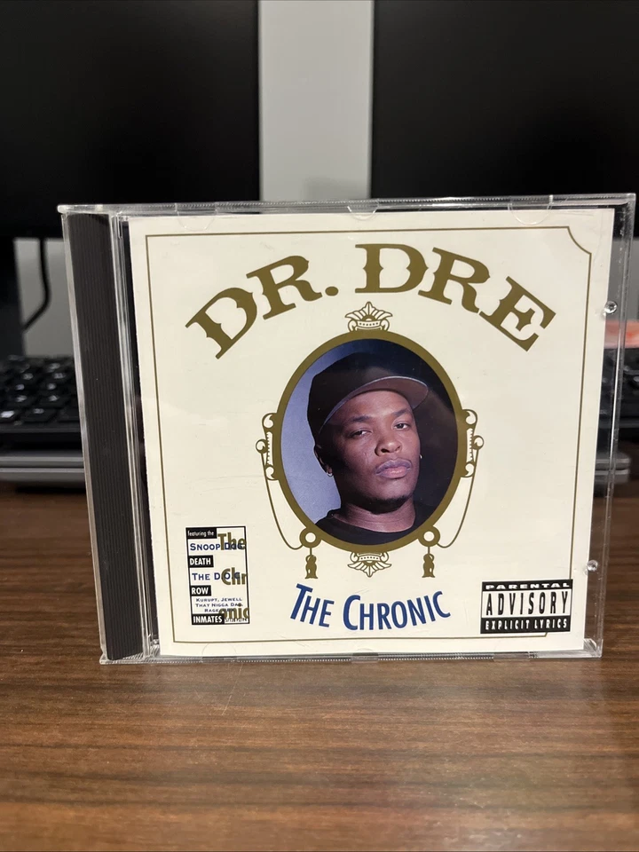 RARE!!  Dr Dre - The Chronic - 1992 Death Row Records 1st Pressing 1st Issue CD - Image 1 of 4
