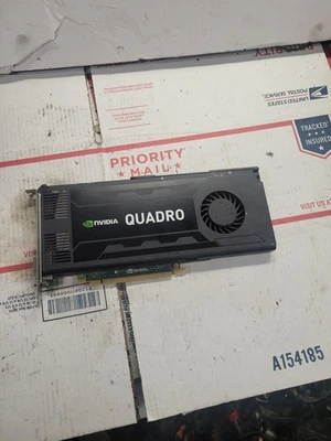 IBM nVidia Quadro K4000 GPU 3GB GDDR5 PCIe x16  2.0 x16 Video Card 03T8312 - Image 1 of 4