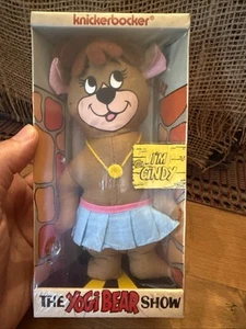 Vintage 1973 Knickerbocker The Yogi Bear Show Yogi Stuffed Plush Toy/Doll Cindy - Picture 1 of 7
