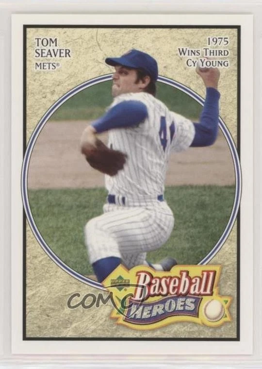 2005 Upper Deck Baseball Heroes Tom Seaver #28 HOF - Image 1 of 2