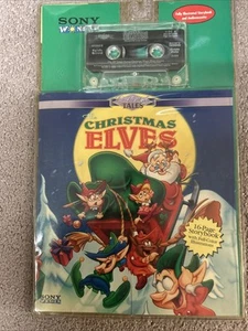 vintahe Sony christmas elves casette tape And Storybook - Picture 1 of 2