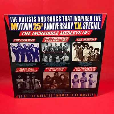 VARIOUS The Incredible Medleys 1983 UK vinyl LP  Motown Temptations Four Tops - Image 1 of 4